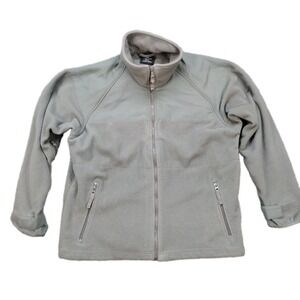 Rothco Tactical Fleece Jacket Foliage Green Mens S Nylon Reinforced Full Zip